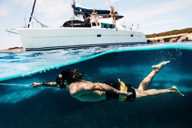 1-Catamaran tour to the Maddalena Archipelago from Cannigione - Spargi: the first proper swim