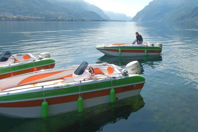 2 hours Boat Rental Lake Como - Boat size, group capacity, and comfort
