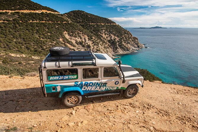 4x4 Mountains And Beaches - Chia area - Su Giudeu: two hours at a famous beach