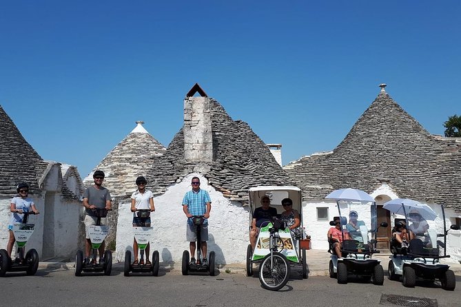 Alberobello Guided Segway and Mini Golf Cart Tour - The UNESCO trulli district in another 15 minutes