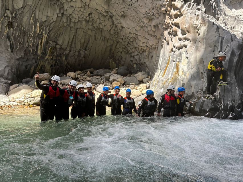 Alcantara River and Gorges: Bodyrafting Experience - Inside the Alcantara Gorge, not just beside it