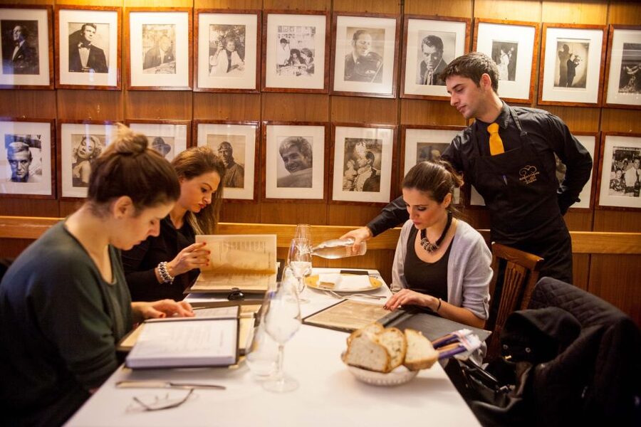Alfredo alla Scrofa Restaurant in Rome: Eat Like a Star - The four-course meal after the cooking class