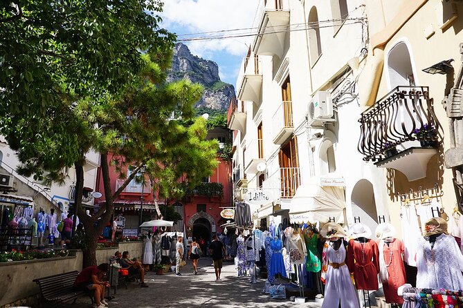 Amalfi Coast and Pompei from Rome: Epic Full-Day Tour - Positano: three hours of views, shops, and lunch