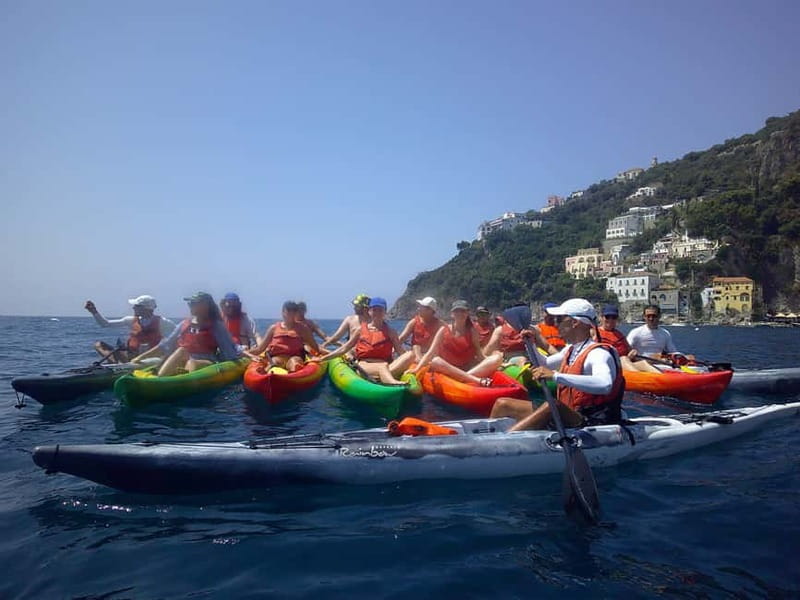 Amalfi Coast: Kayak & Snorkeling tour, sea caves and beach - Guides, photos, and the personal touch