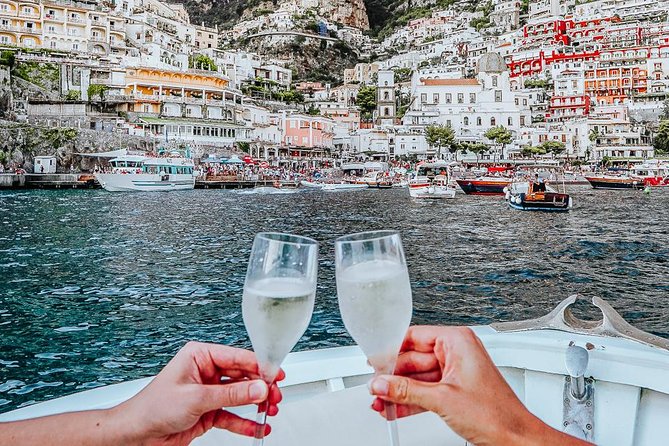 Amalfi Coast Private Boat Tour from Positano, Praiano or Amalfi - Emerald Grotto and the first stretch of coast