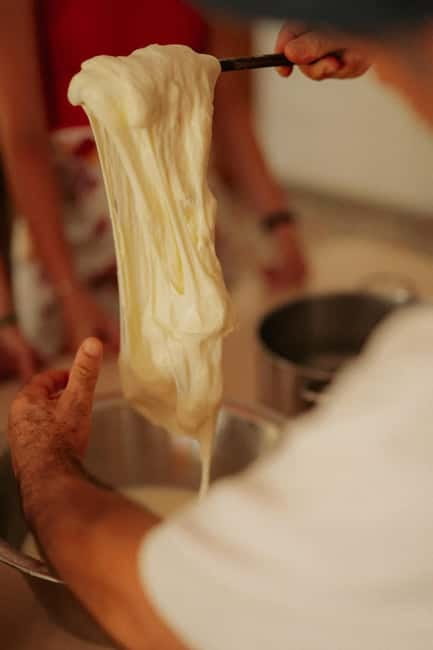 Amalfi: Cooking Class with Pasta, Mozzarella, and Tiramisù - Rolling and preparing fresh tagliatelle