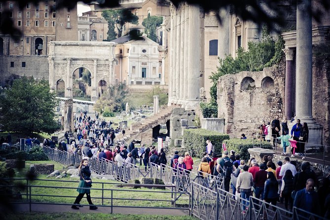 Ancient Rome Guided Tour: Colosseum, Forum and Palatine & Pick Up - Pickup, meeting points and the real time cost