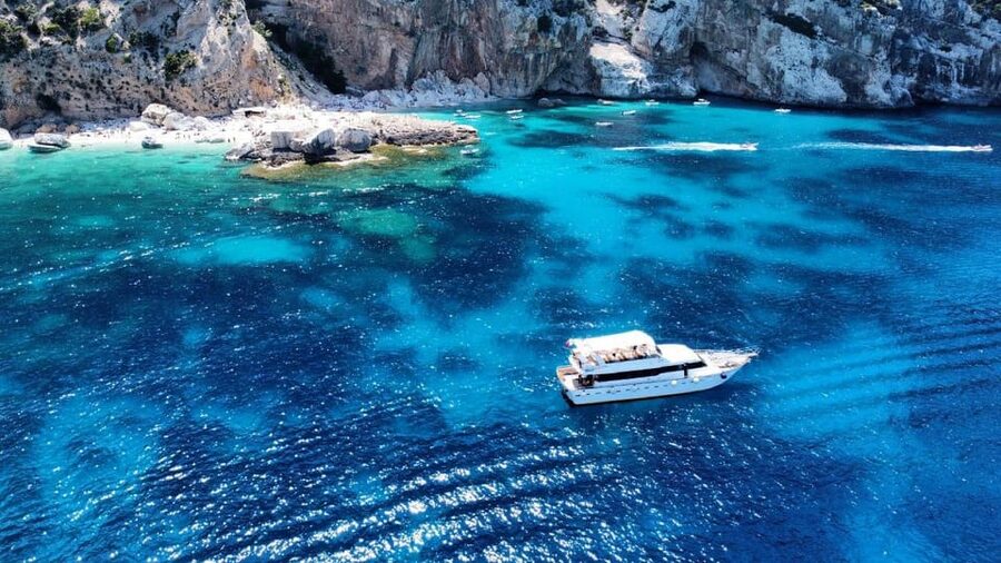 Arbatax: Gulf of Orosei Day Tour by Boat - First beach stop: Cala dei Gabbiani