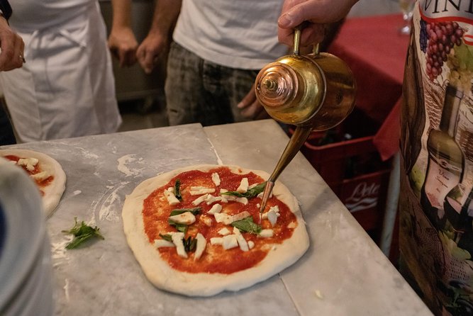 Authentic Pizza Making Class in Naples with Appetizers and Drink - Mixing and working the Neapolitan dough