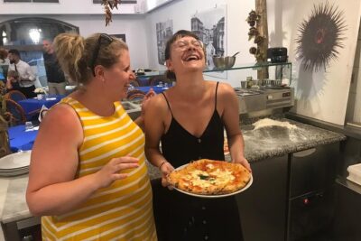 Authentic Pizza Making Class in Naples with Appetizers and Drink
