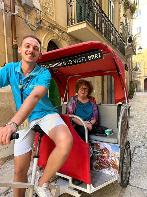 Bari: Old Town Guided Eco-Friendly Rickshaw Tour - The guides make the difference