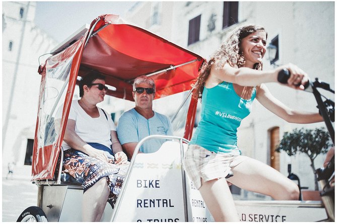 Bari Rickshaw Tour - Piazza del Ferrarese and the old Roman road