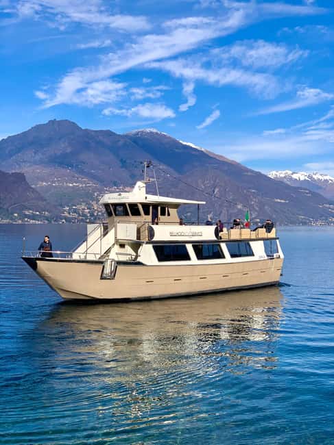 Bellagio: Lake Como Shared Boat Tour - The opening view of Villa Melzi and Bellagio