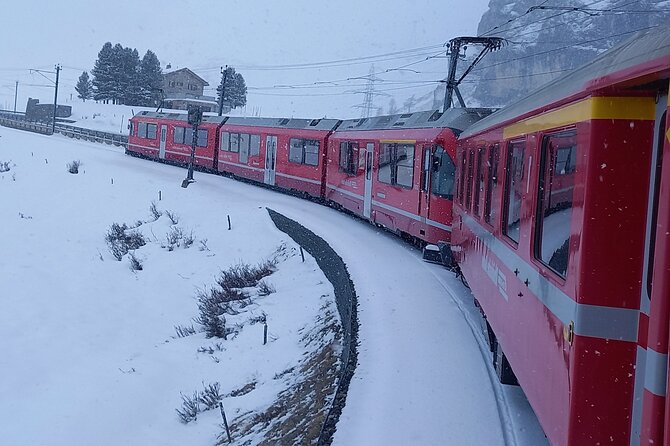 Bernina Red Train, Swiss Alps & St Moritz From Milan - Guides, group size, and the private option