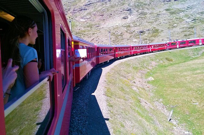 Bernina Red Train, Swiss Alps & St Moritz From Milan - St. Moritz at 1,856 meters