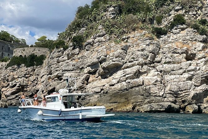 Boat excursion to Gaeta with a stop for swimming and snorkeling 2 HOURS - Monte Orlando’s cliffs and protected coast