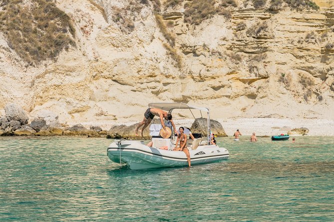 Boat Tour at Devil's Saddle: 4 Swim Stops, Snorkeling & Prosecco - Snorkeling gear, water, and Prosecco