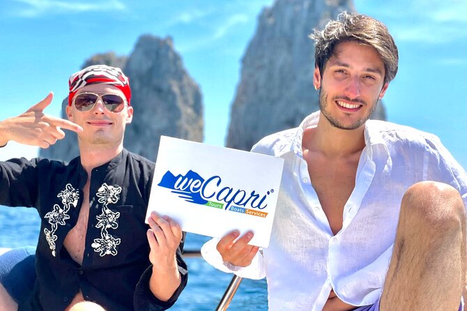 Boat Tour in Capri Italy - What the boat provides on board