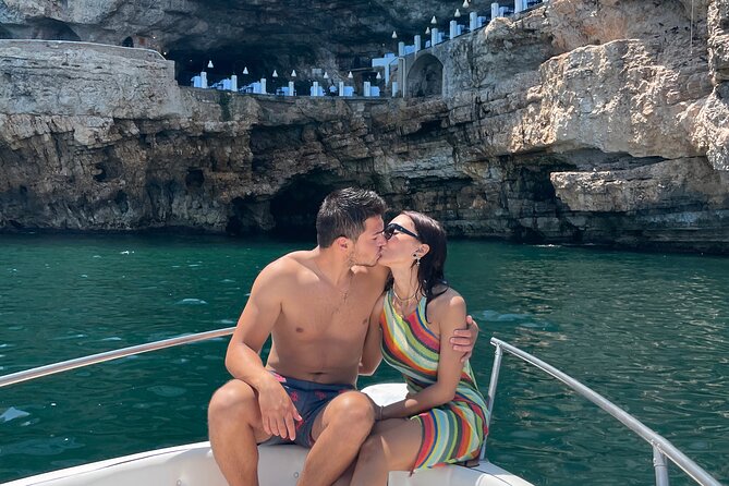 Boat trip to the Polignano a Mare caves - Polignano a Mare from the Adriatic