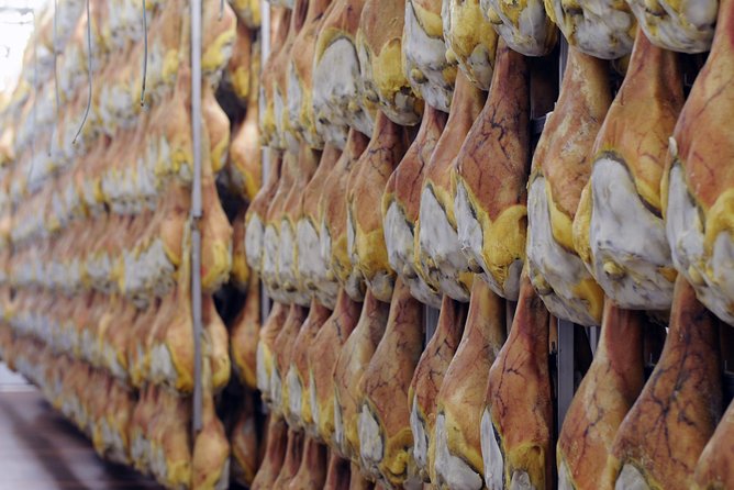 Bologna Food Experience: Factory tours & Family-Style Lunch - Prosciutto and cured meats in Monteveglio