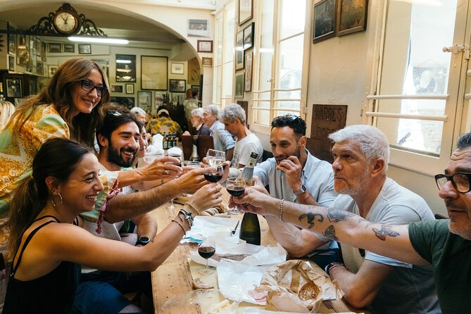Bologna gastronomic experience with a local - Cold cuts, cheese, and wine inside an old osteria