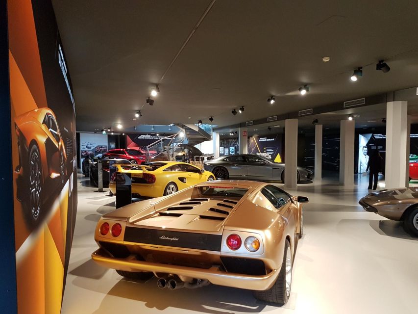 Bologna: Lamborghini Museum Entrance Ticket - What is not included: the factory tour