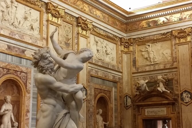Borghese Gallery Max 6 People Tour: Baroque & Renaissance in Rome - Bernini’s marble drama