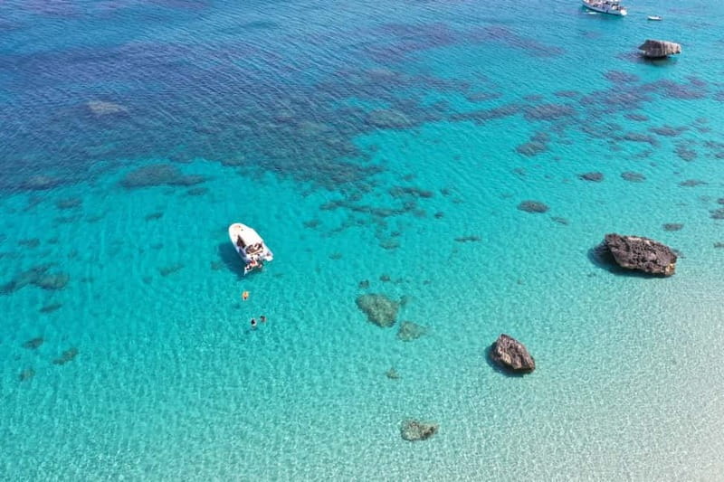 Cagliari: Boat Tour, 4 Stops, Swim, Snorkeling, & 1 Spritz - Cala Mosca brings a quieter coastal pause