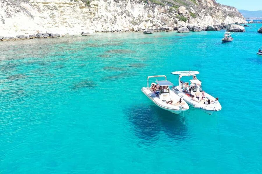 Cagliari: Boat Tour, 4 Stops, Swim, Snorkeling, & 1 Spritz - Cala Bernat offers the first taste of Sardinian water
