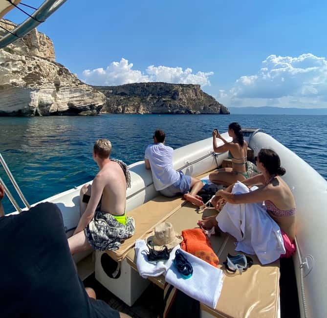Cagliari: Boat Tour with Snorkeling, GoPro & Sardinian Beer - Cala Mosca: the first proper swim