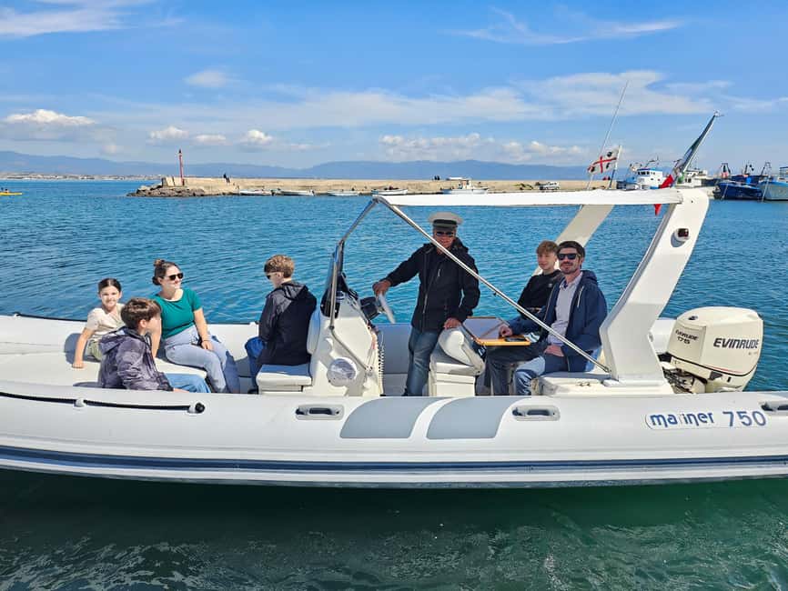 Cagliari:devil's saddle big cruise by boat drink & snack - Why the Sella del Diavolo is better from the sea