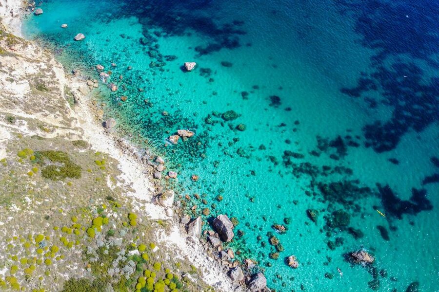 Cagliari: Luxury Motorboat Tour with 3 Swim Stops & Wine - The Devil’s Saddle swim stop