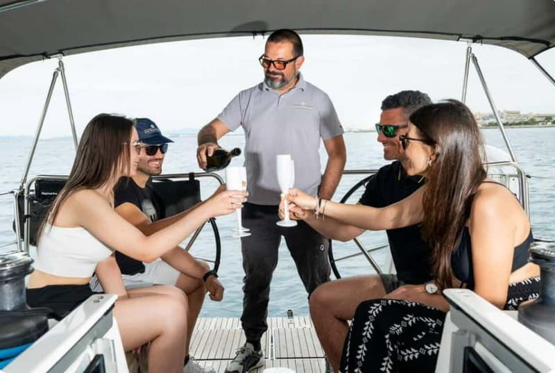 Cagliari: Sailing Tour with 4 Stops, Snorkeling and Prosecco - Setting out from Cagliari’s marina