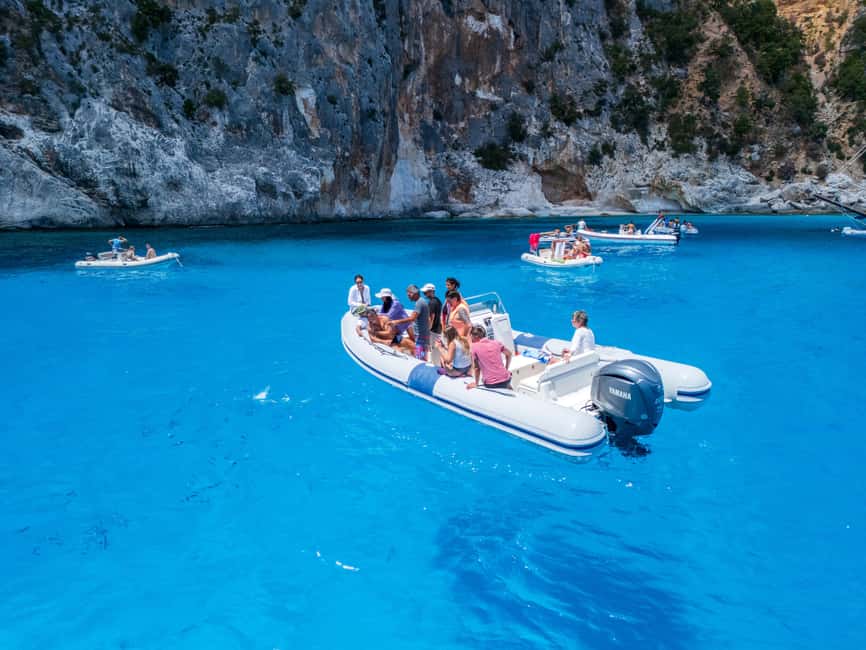 Cala Gonone: Gulf of Orosei Dinghy Cruise with Swim Stops - Cruising south from Cala Gonone