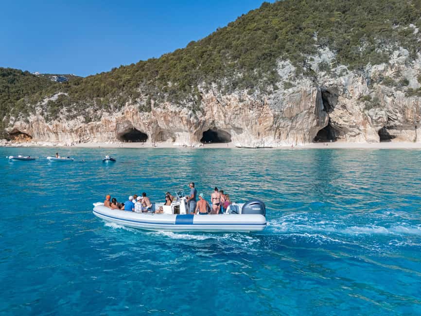 Cala Gonone: Gulf of Orosei Dinghy Cruise with Swim Stops - Swimming at the Pools of Venus