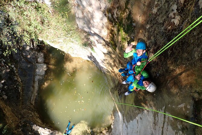 Canyoning "Gumpenfever" - beginner Canyoningtour for everyone - A close look at the Tignale canyon route