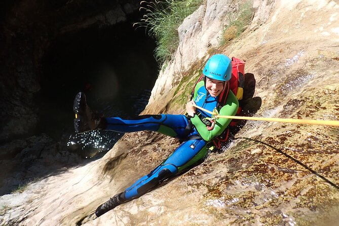 Canyoning "Vione" - advanced Canyoningtour also for sportive beginner - How difficult is level three?