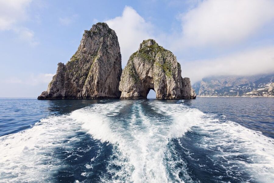 Capri: 2-Hour Boat Tour with Happy Hour - The Faraglioni, Capri’s postcard view