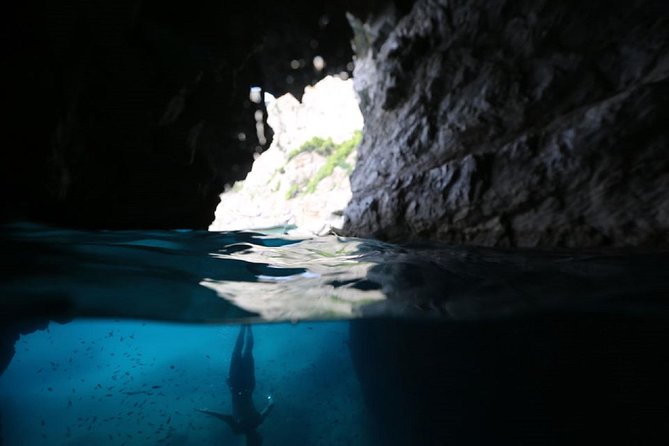 Capri & Blue Grotto Semi Private Boat Day Trip from Sorrento - Lunch, drinks, and the atmosphere on board