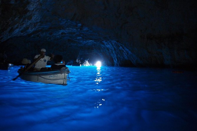 Capri Blue Grotto Small-Group Boat Day Tour From Sorrento - Three free hours on Capri