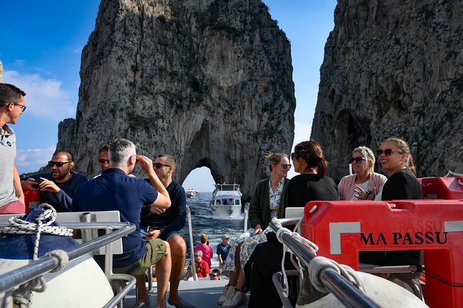 Capri Coast to Coast: Boat Tour with Optional Blue Grotto - Marina Grande is the real starting point
