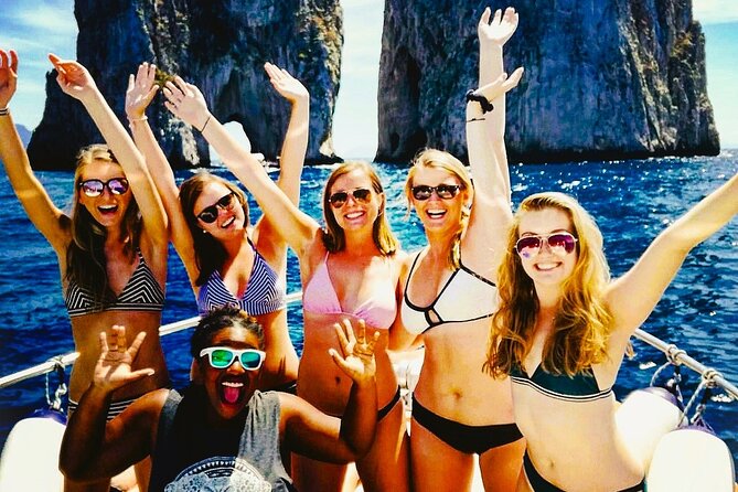 Capri Guided Boat Experience with Island Exploration and Transfer - Punta Carena and Capri’s southwestern edge