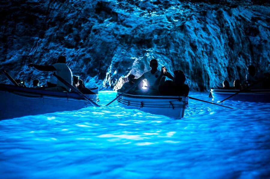 Capri: Island Boat Tour with Blue Grotto Stop - Natural Arch, Casa Malaparte, and the Faraglioni