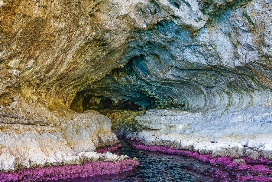 Capri: Island Boat Tour with Blue Grotto Stop - Marina Piccola, Green Grotto, and Punta Carena