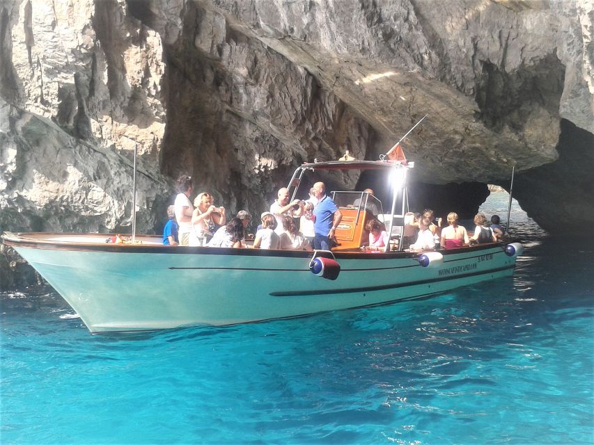 Capri: Island Boat Tour with Blue Grotto Stop - The Blue Grotto: spectacular, brief, and never guaranteed