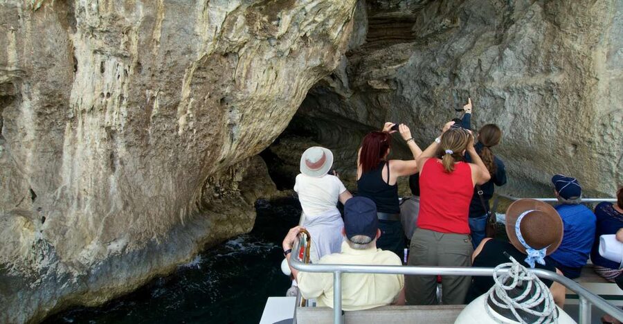 Capri: Island Sightseeing Tour with Blue Grotto Stop - Faraglioni, Natural Arch, and the famous rock formations