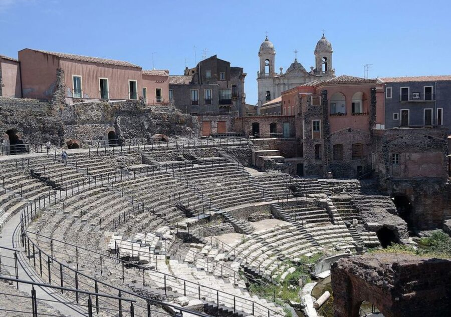 Catania: City Highlights Walking Tour - Piazza Stesicoro and the ancient layer