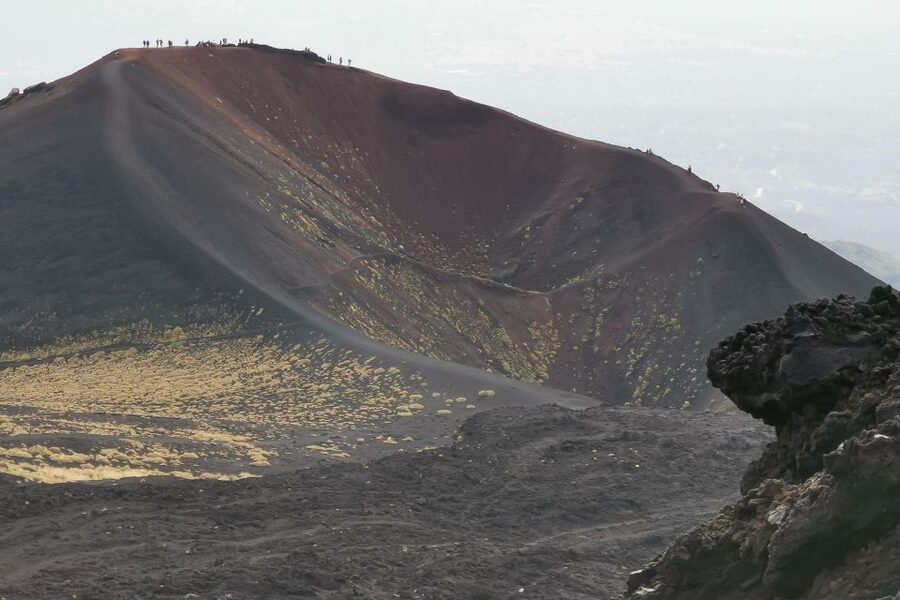 Catania: Mount Etna Trekking Trip off the Tourist Path - Reaching the Viewpoint at About 2,000 Meters