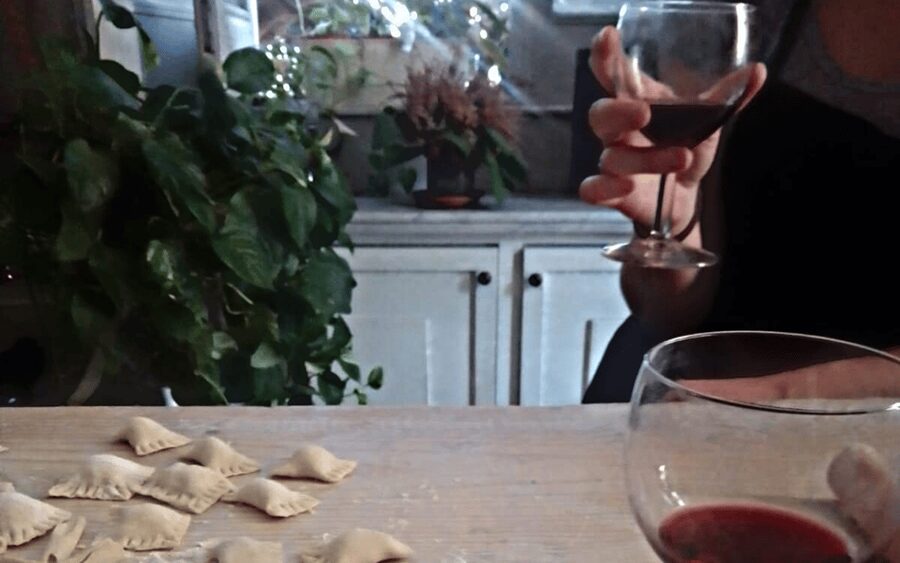 Catania: Pistachio Ravioli, Pasta Home Cooking Class w/ Wine - Angela’s teaching style and the language question