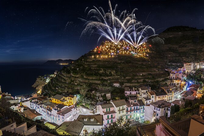 Cinque Terre and Pisa Tower Tour from Florence Semi Private - Manarola: views, swimming, and free time
